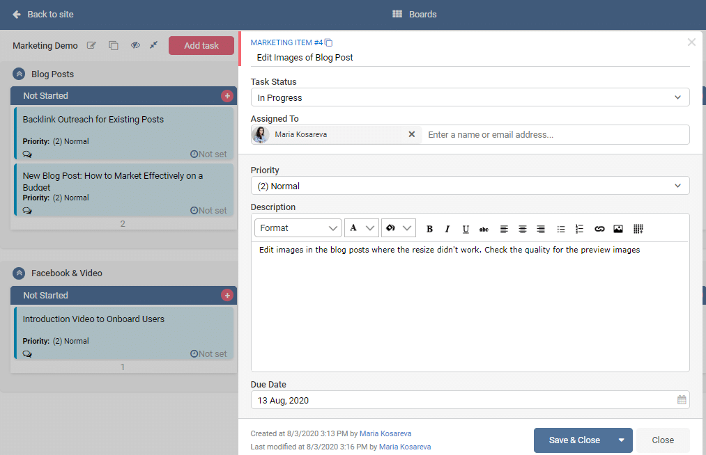 Virto Kanban Board for ms teams