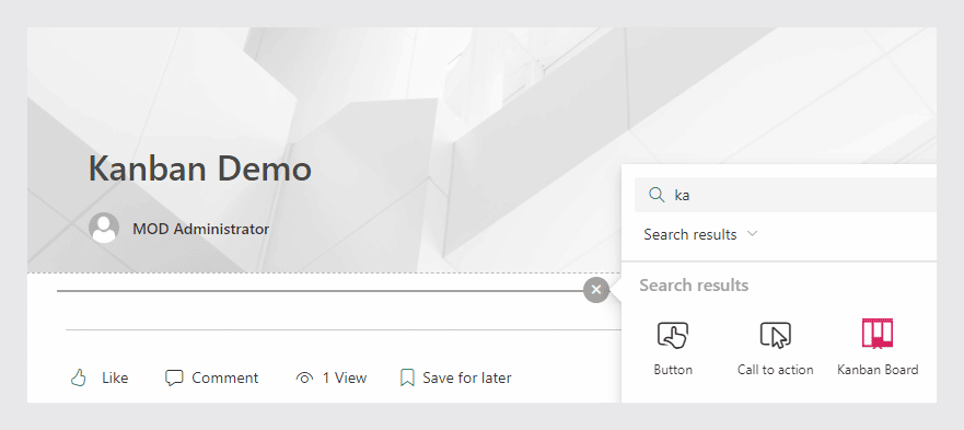 kanban demo
