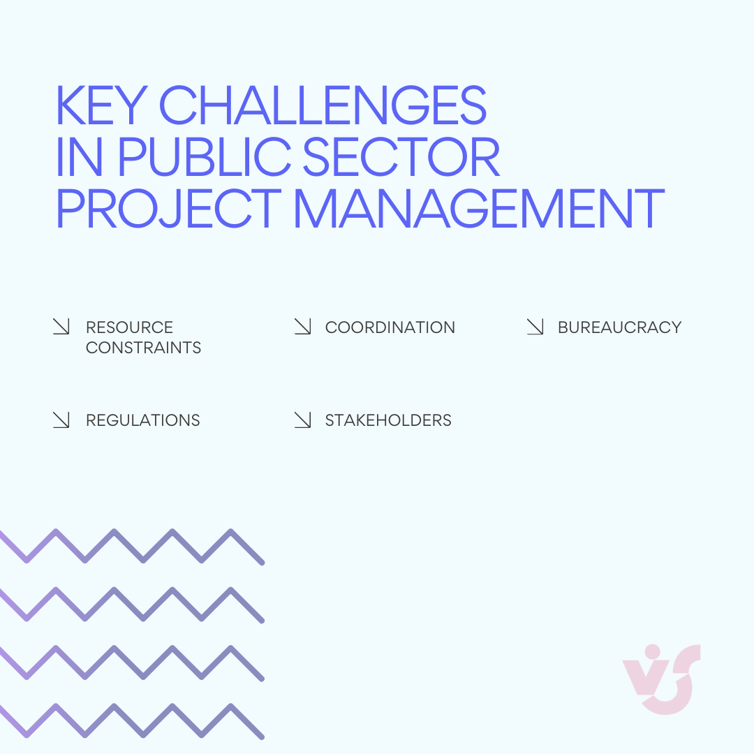 Key challenges in public sector project management