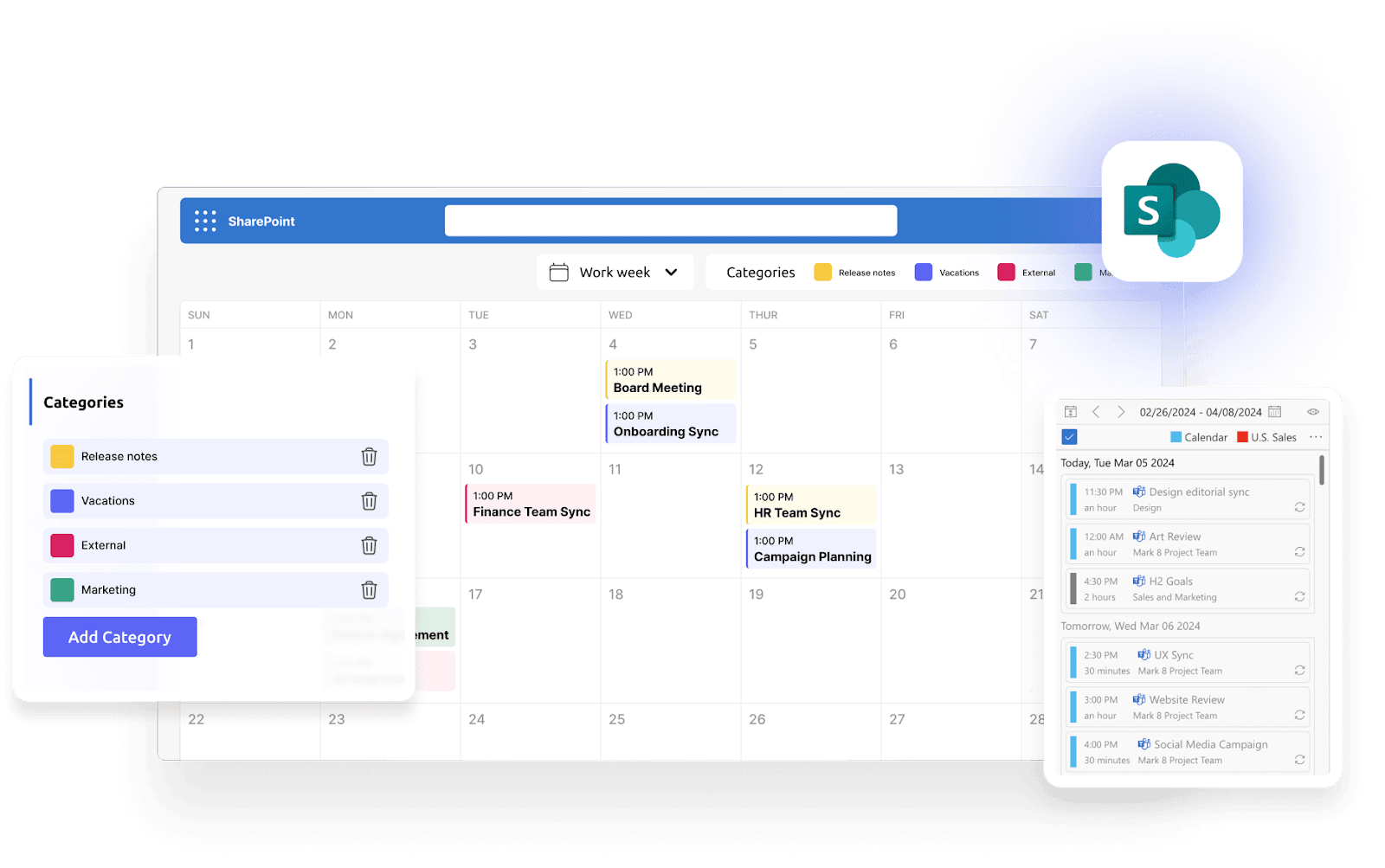 Pic. 6. Virto Calendar. Source: VirtoSoftware.