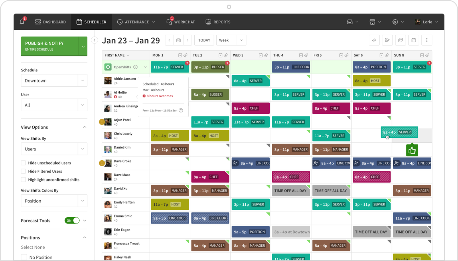 Pic. 3. When I Work.  Source: WhenIWork