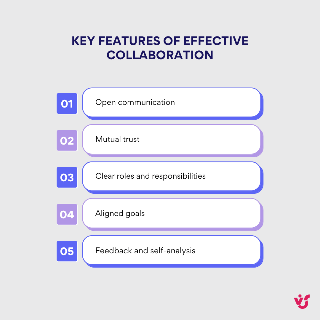 Key features of effective collaboration