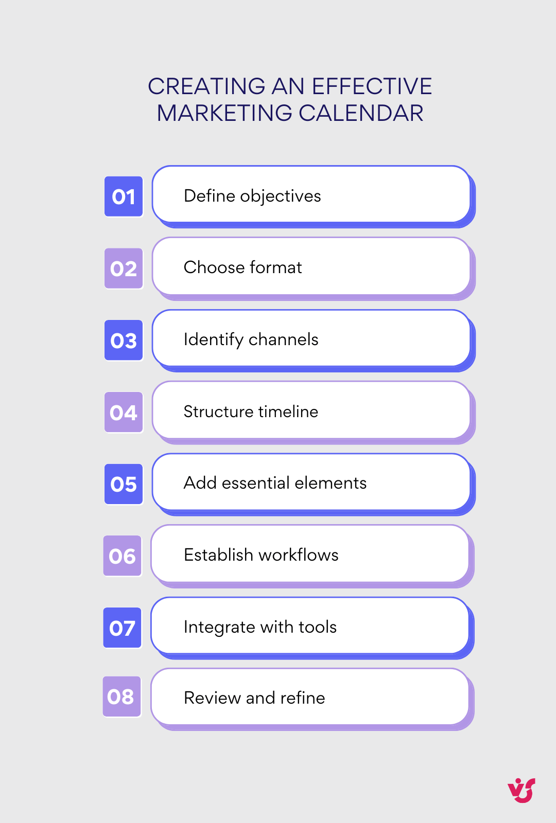 Creating an effective marketing calendar