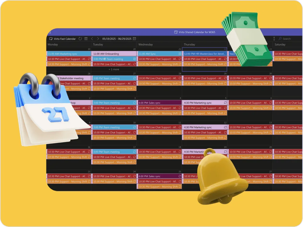 Payroll Calendar optimized