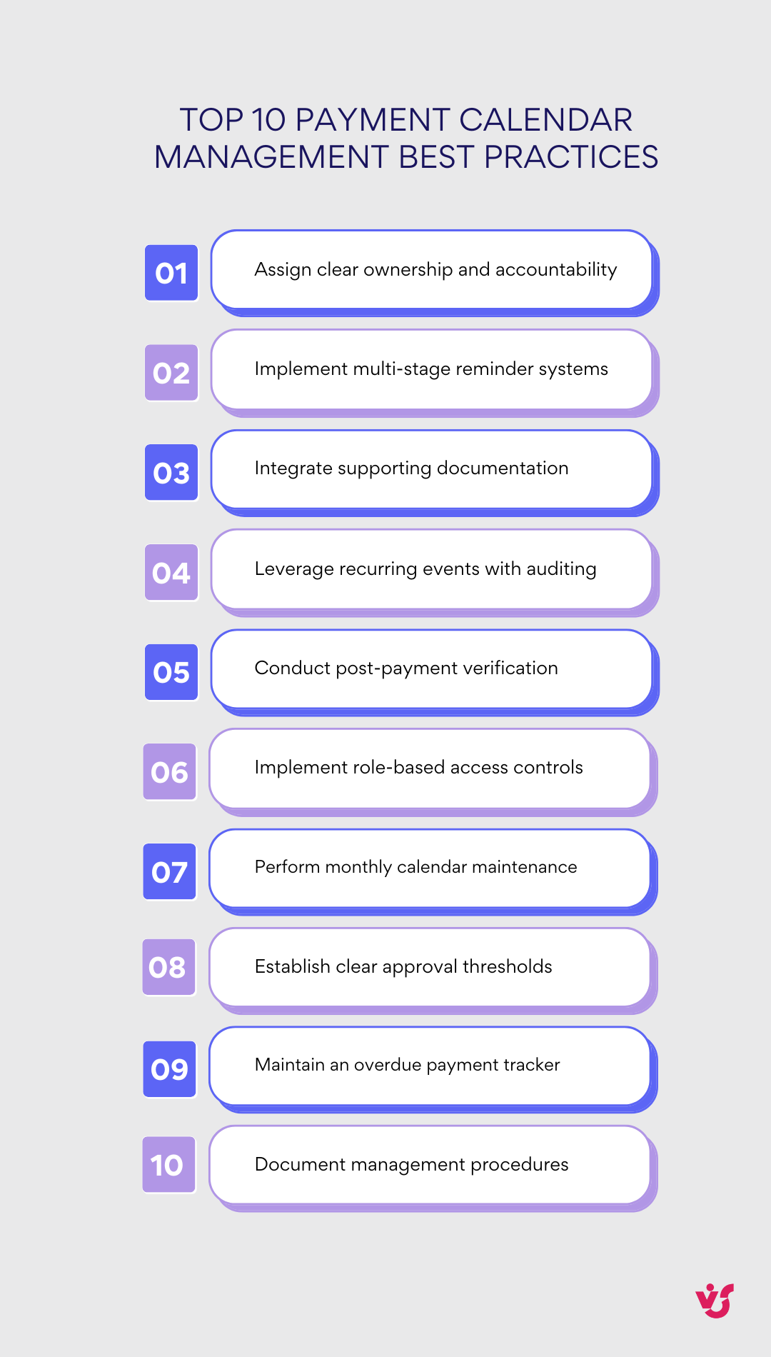 Top 10 payment calendar management best practices