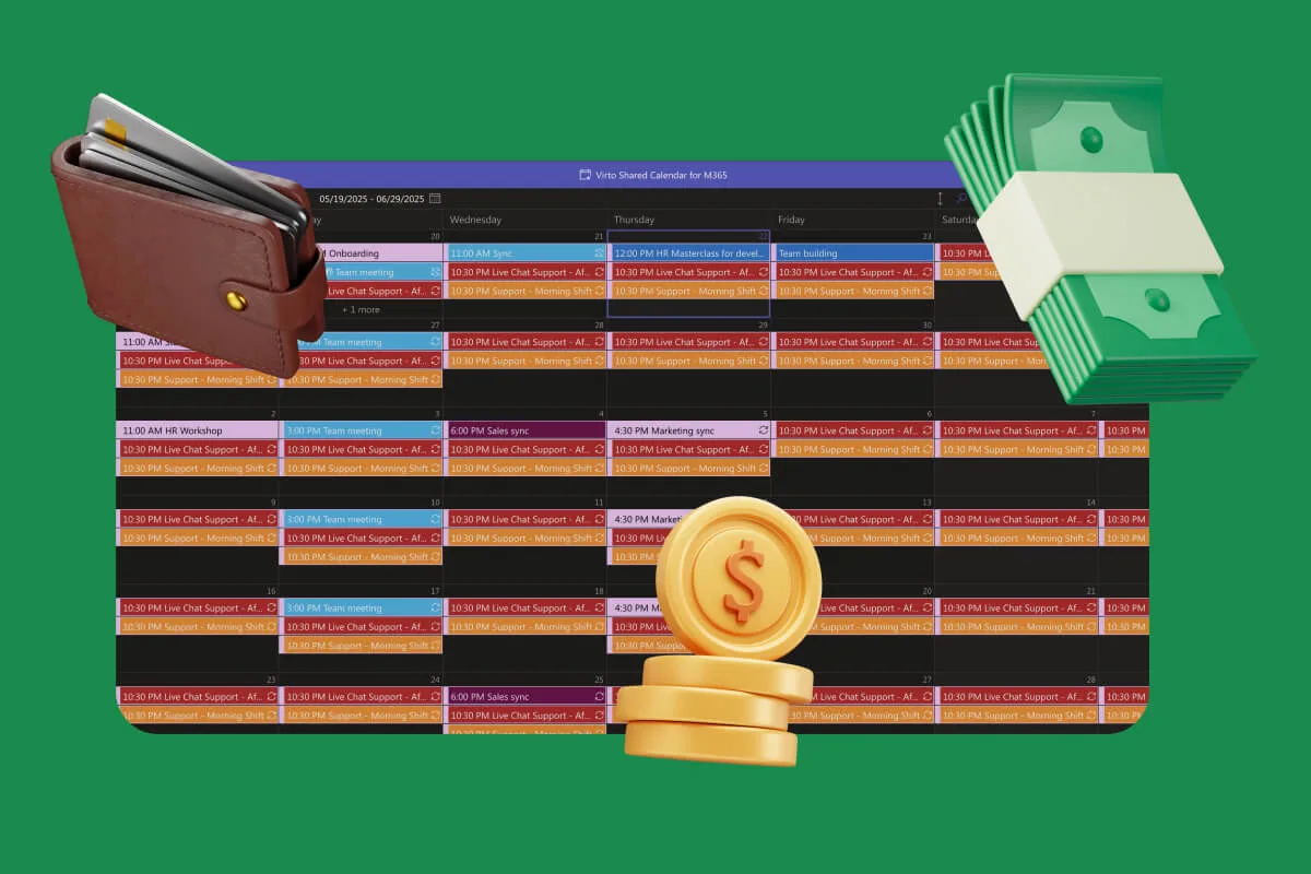 Payment calendar use case