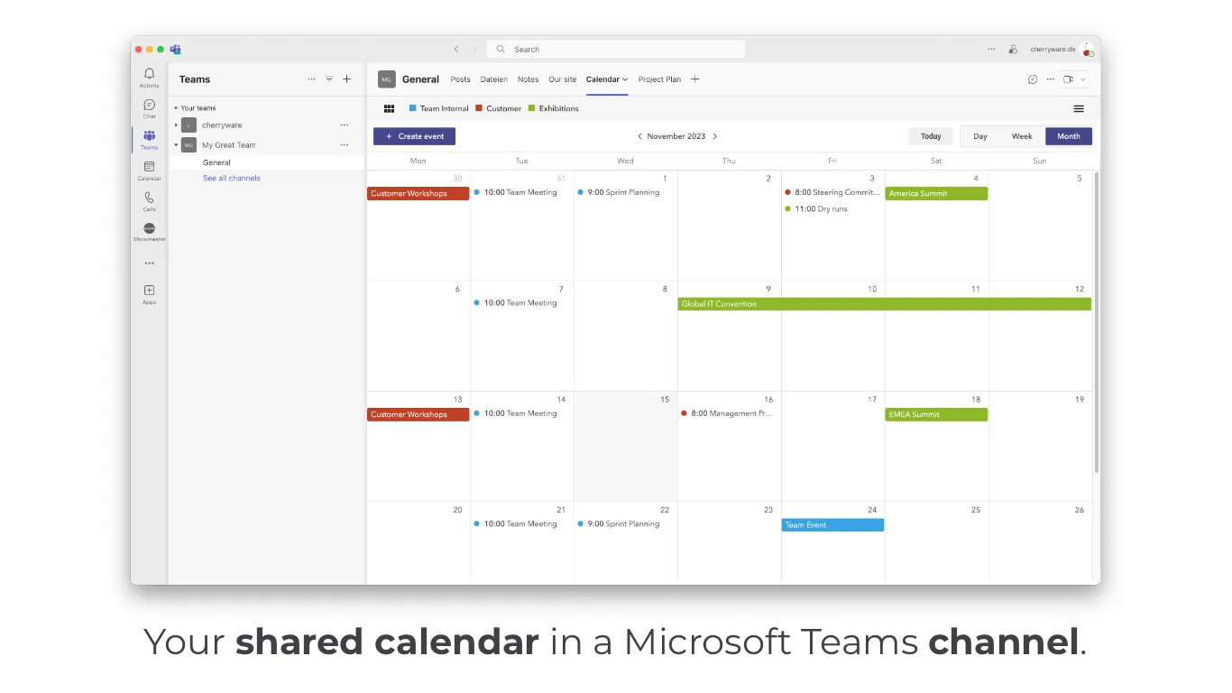 Shared Calendar