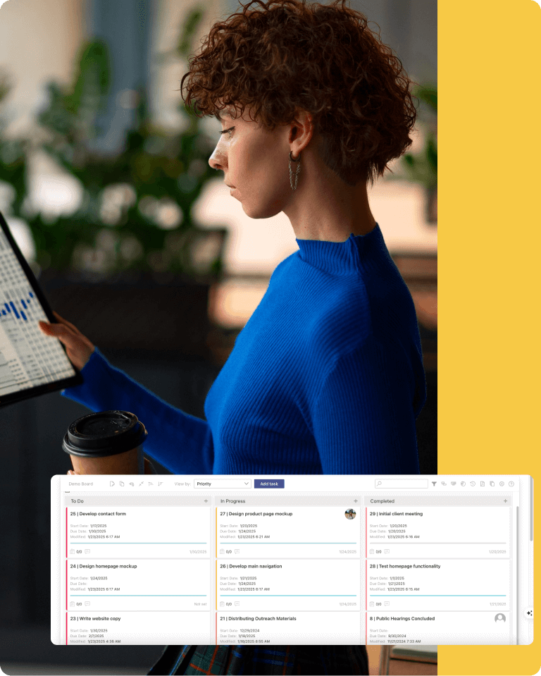 Smarter scheduling & task tracking