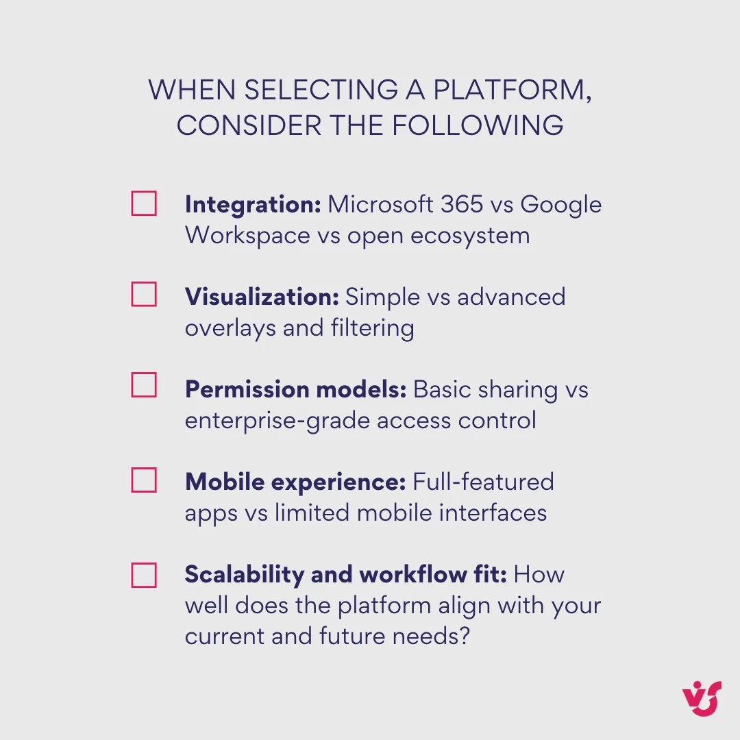Platform comparison considerations