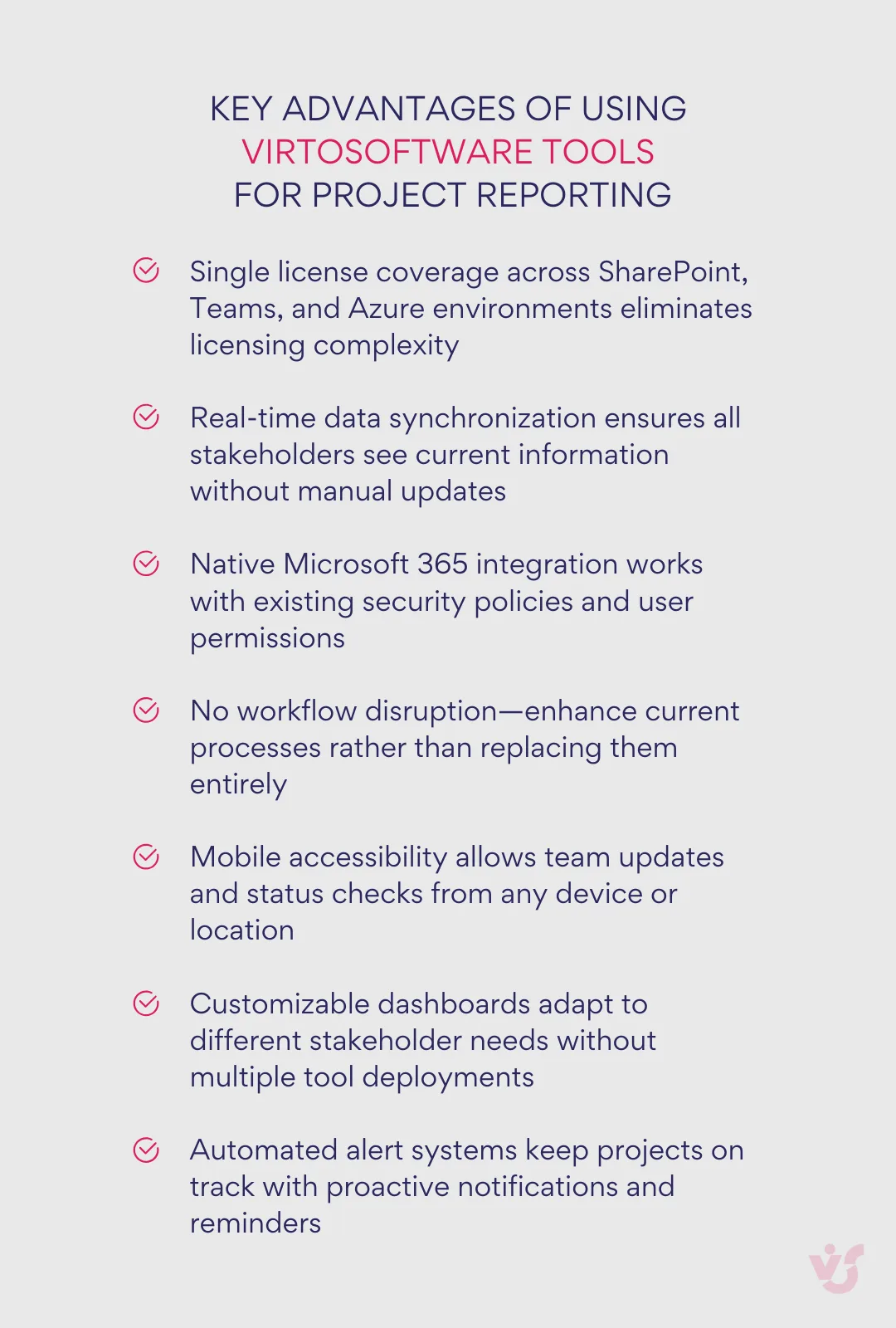 VirtoSoftware Integration Benefits.