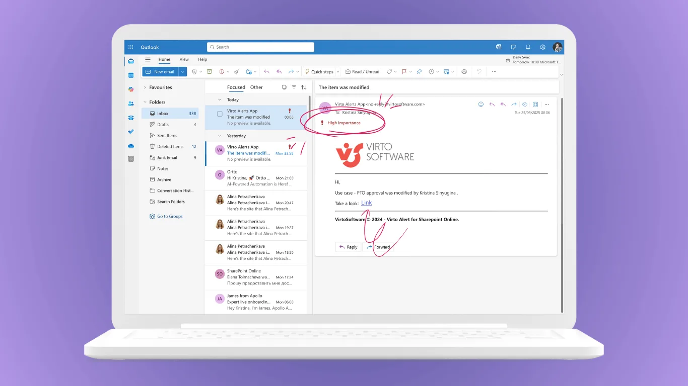 Virto Alerts & Reminder App