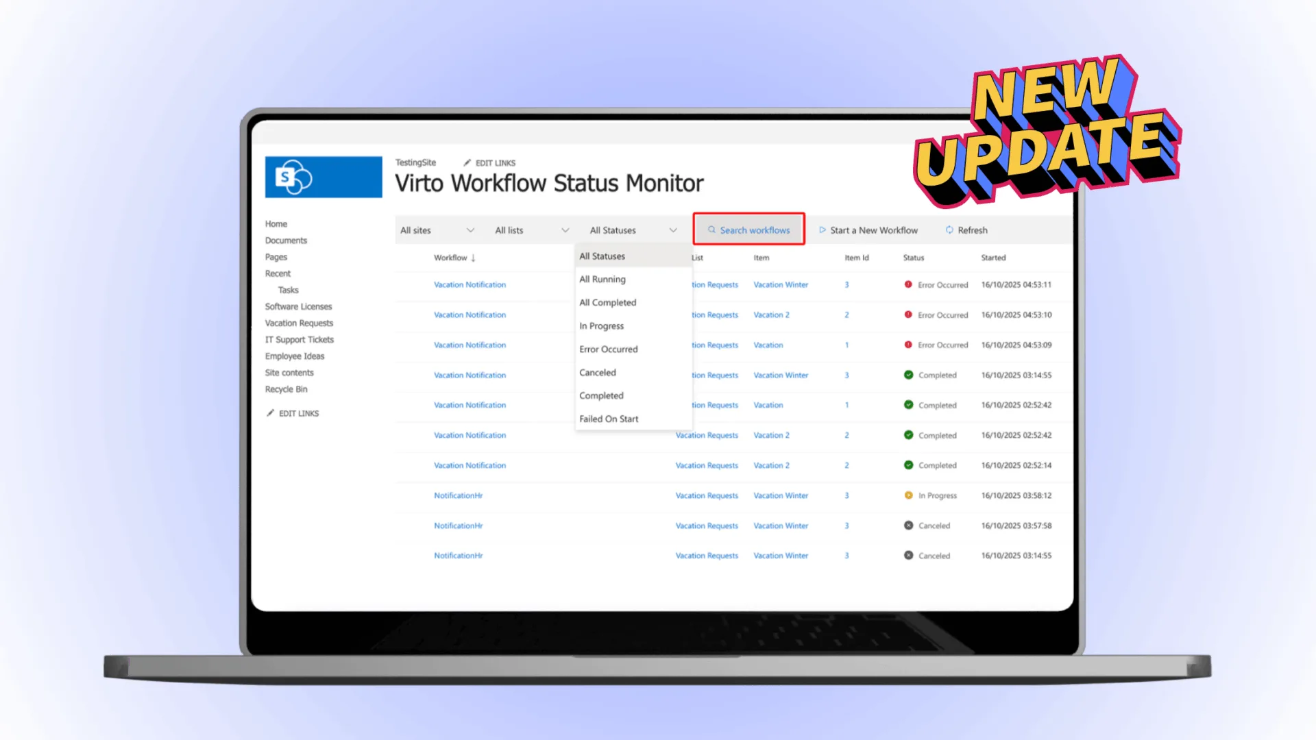 Product Overview Virto Workflow Automation