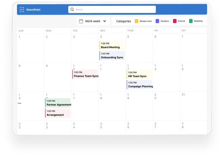What is Virto Calendar App